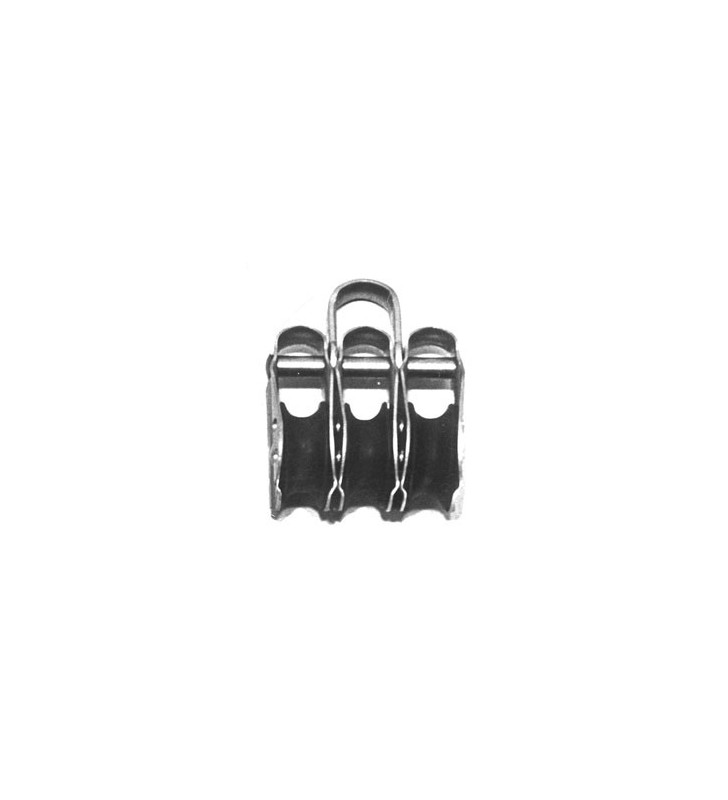Mini polea triple