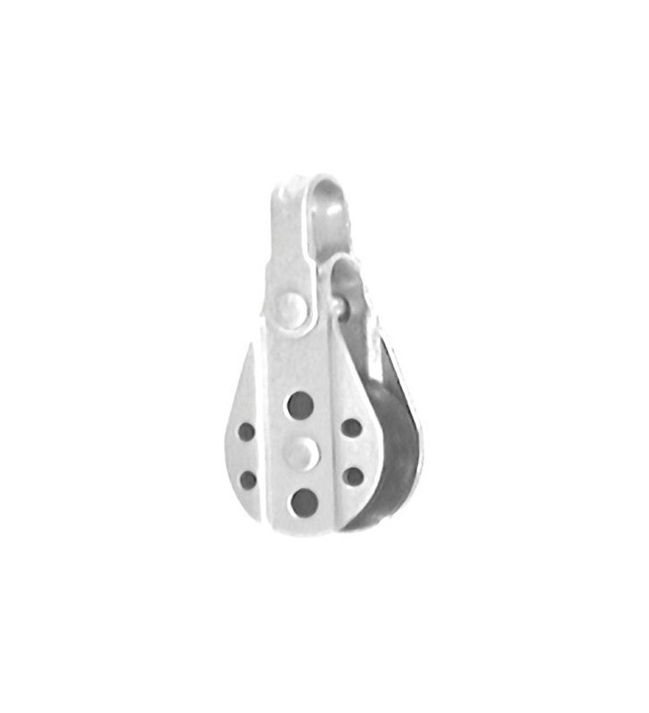 Mini polea sencilla para lazy jack