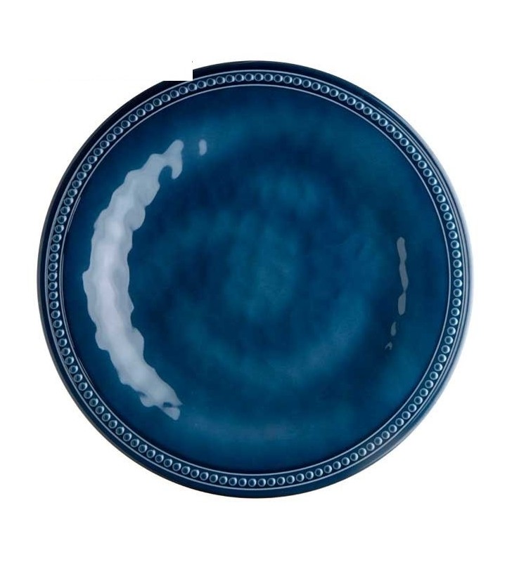 Plato llano Harmony Blue 6 uds.