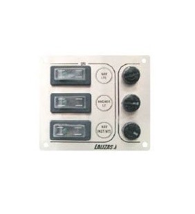 Panel de interruptores SP3 ultra inox