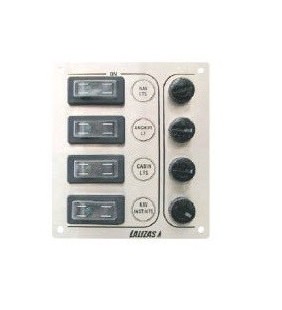Panel de interruptores SP4 ultra inox