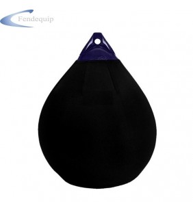 A-2 funda de defensa redonda 370 Ø x 500mm negra