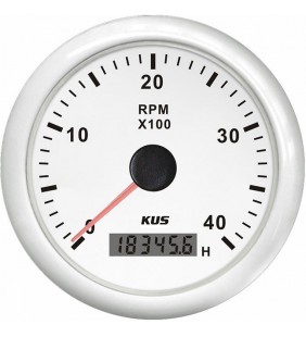 Cuentarrevoluciones blanco Kus hasta 4000RPM