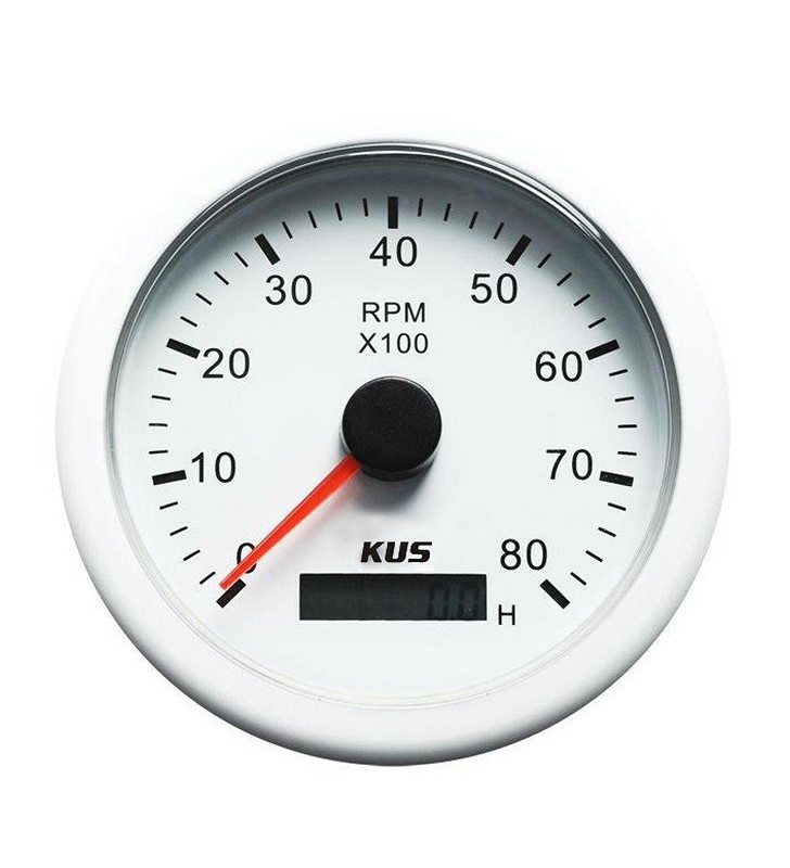 Cuentarrevoluciones blanco Kus hasta 8000RPM