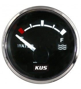 Indicador nivel de agua 0-190 Ohm Kus inox negro