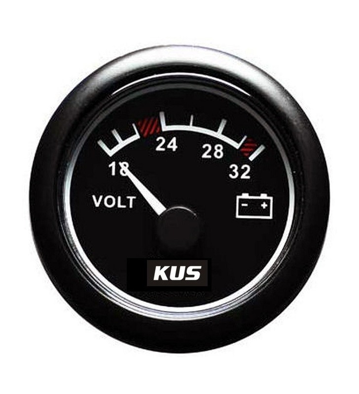 Voltímetro analógico 24V Kus