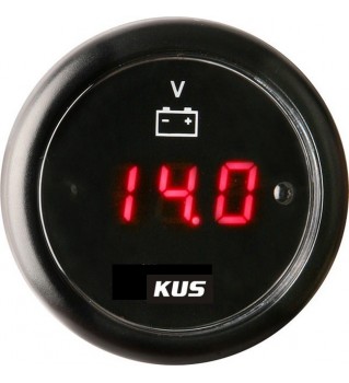 Voltímetro digital Kus negro