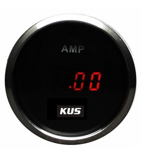 Amperímetro digital KUS Inox/Negro