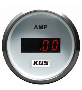 Amperímetro digital KUS Inox/Blanco