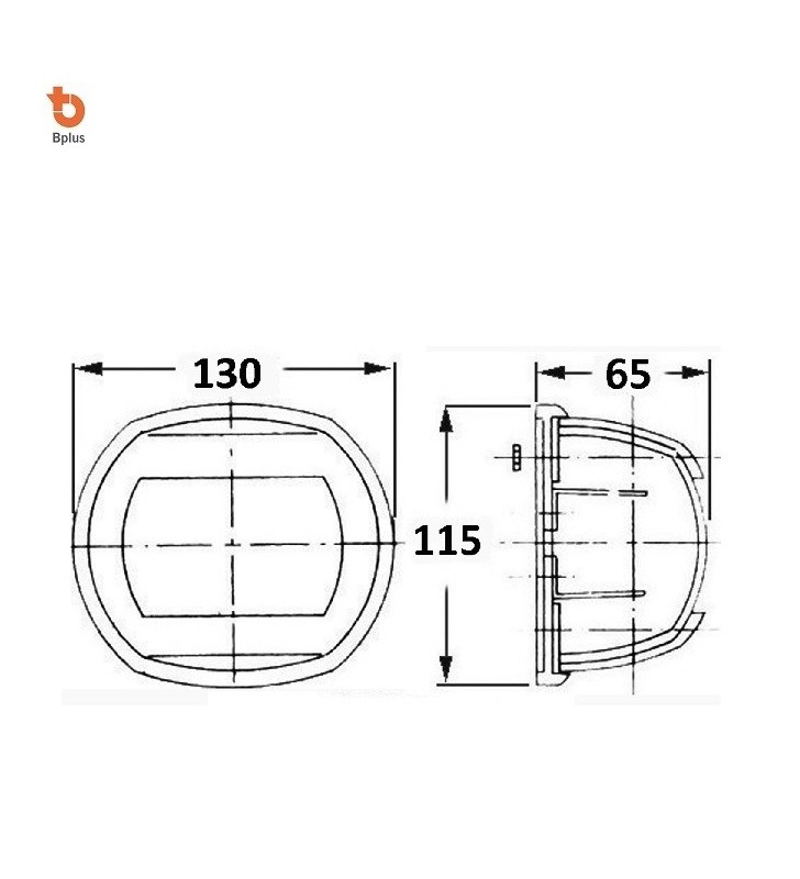 Medidas de Luz Maxi inox tope