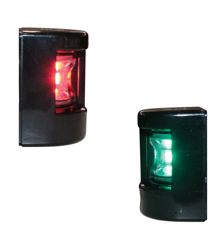 Fos led babor y estribor barcos hasta 12 mts negro
