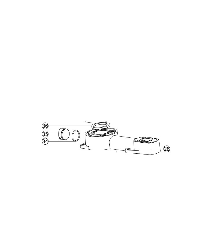 Kit montaje a taza para inodoro marino manual LT0