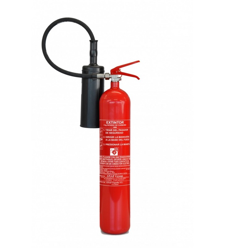 Extintor 5 Kg CO2 homologado SOLAS