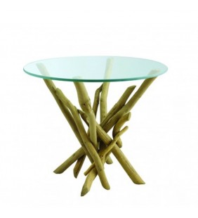 Mesa madera flotante