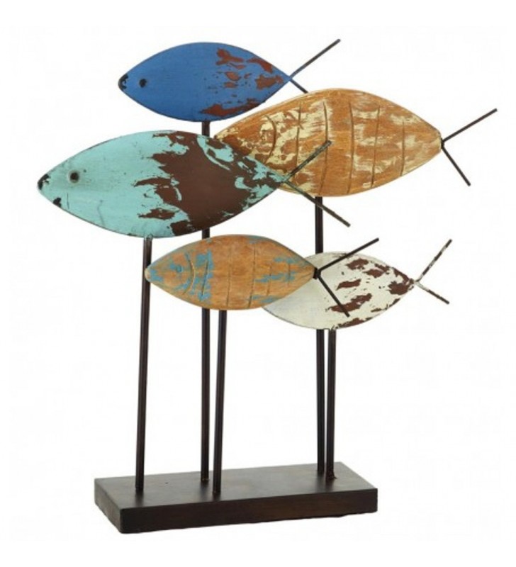 Banco 5 peces con pedestal