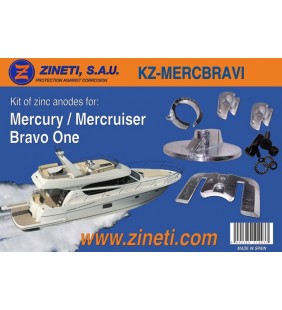 Kit ánodos Mercury Bravo One