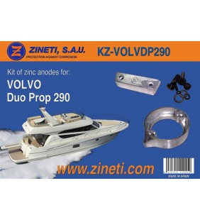Kit ánodos Volvo Duo Prop 290
