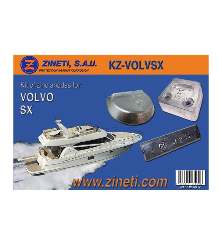 Kit ánodos Volvo SX