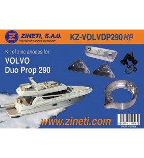 Kit ánodos Volvo Duo-Prop 290HP