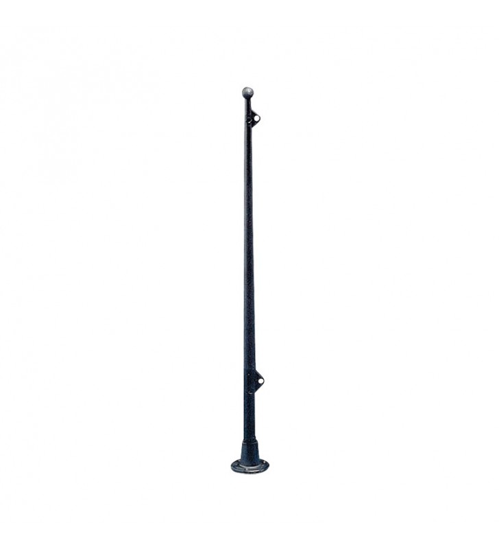 Asta de bandera 290 mm con base atornillable