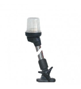 Luz todo horizonte plegable negra 23 cm