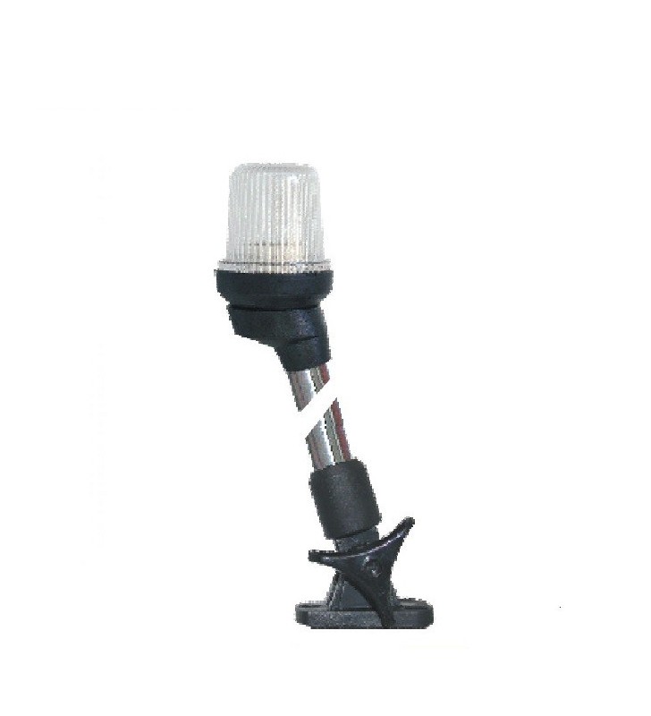 Luz todo horizonte plegable negra 64 cm