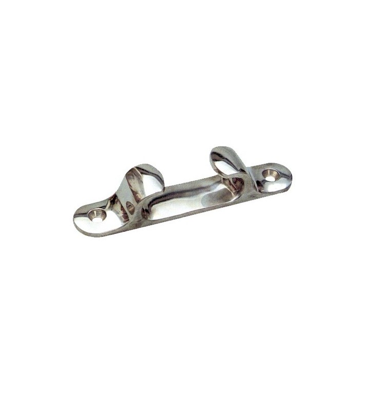Guiacabos 125mm inox recto