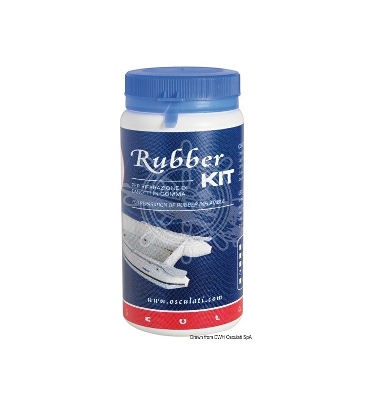 Kit reparación de pinchazos Osculatti Gris