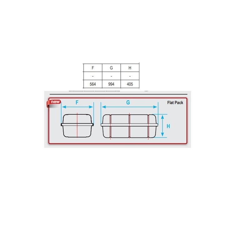Balsa salvavidas 12 plazas SOLAS A Flat pack