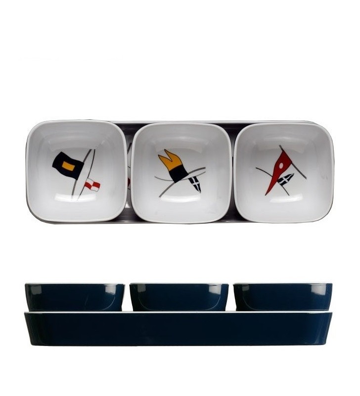 Set aperitivo Regata 4 pzs.