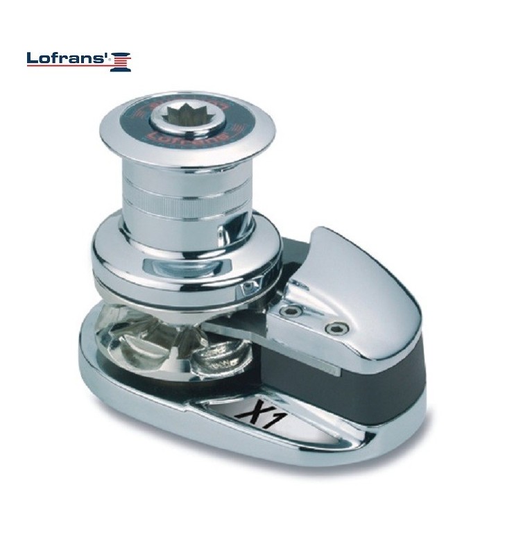 Molinete X1 800W Lofrans bronce cromado con campana