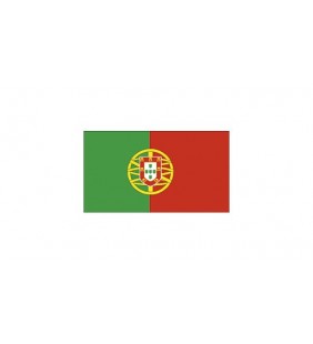 Bandera Portugal 30 x 45 con escudo