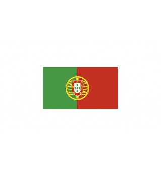 Bandera Portugal 30 x 45 con escudo