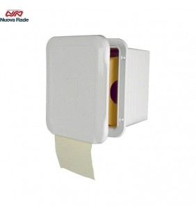 Caja empotrable para papel higiénico
