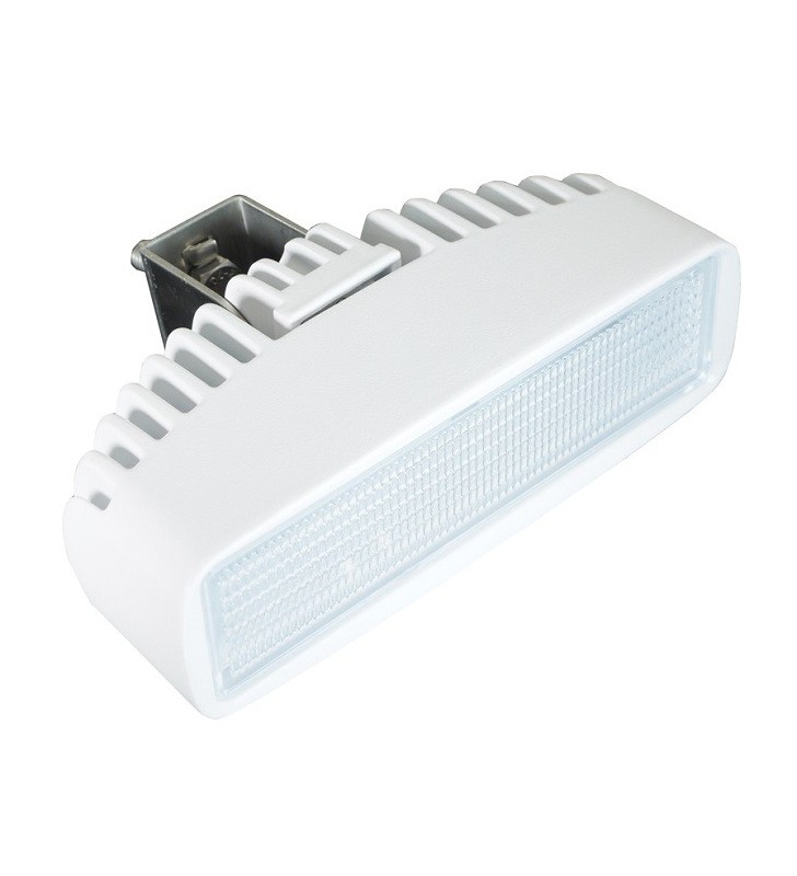 Foco rectangular pirata blanco Aqualed