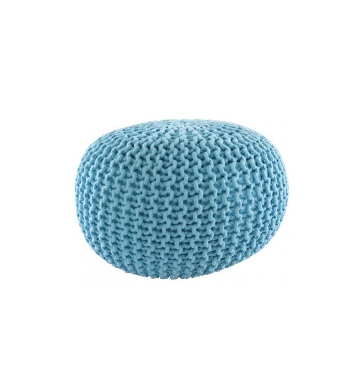 Puf náutico azul