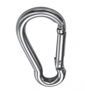 Mosquetón inox 10mm