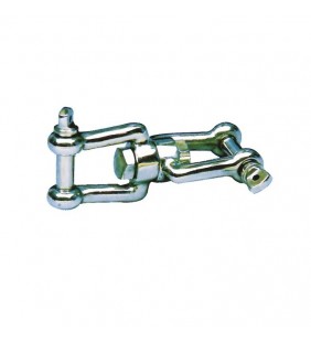 Quitavueltas 12mm con doble grillete inox