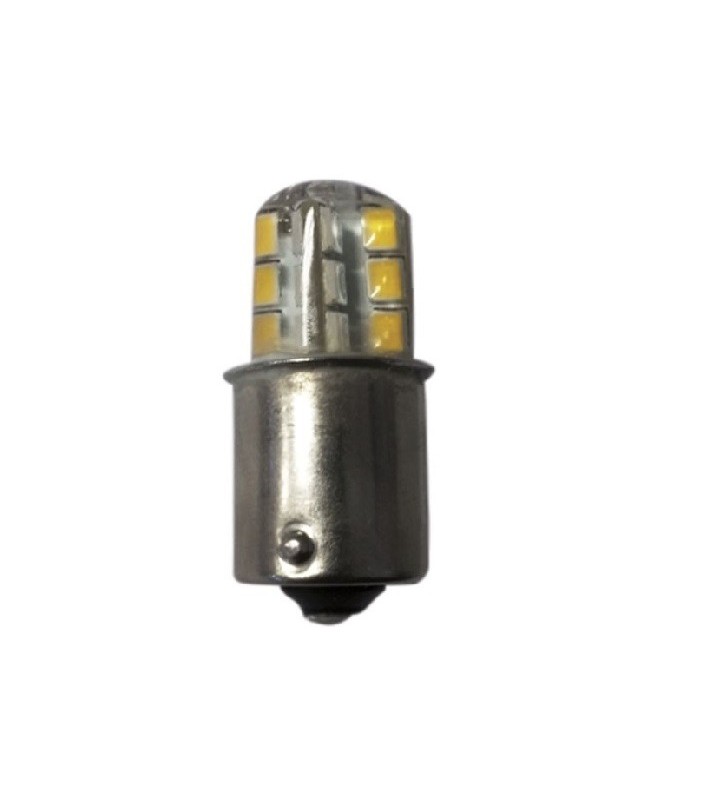 Bombilla BA15S 24 Led Siliconada