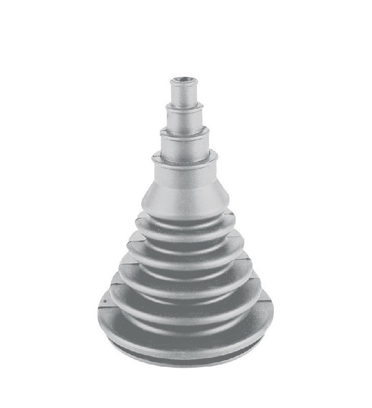 Fuelle pasacables de caucho 140mm gris