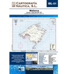CARTA NAUTICA IBL-01 MALLORCA