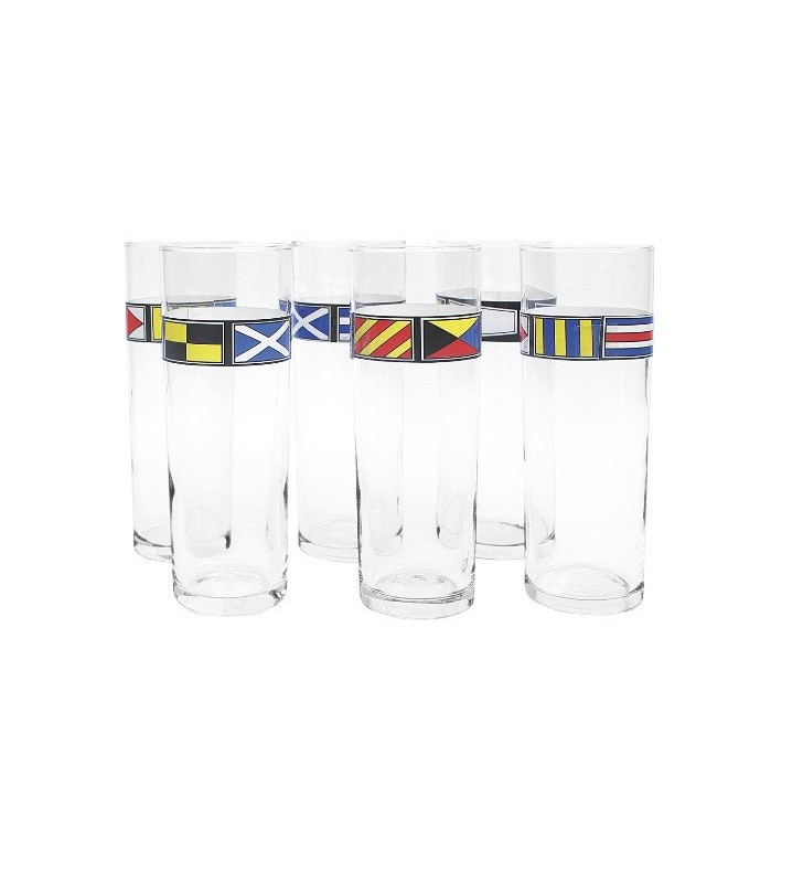 6 vasos código internacional