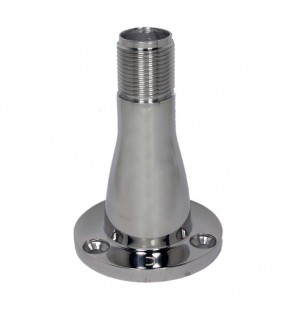 Soporte fijo inox para antena VHF