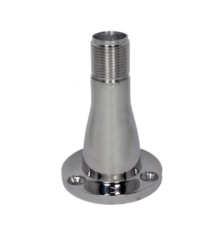 Soporte fijo inox para antena VHF