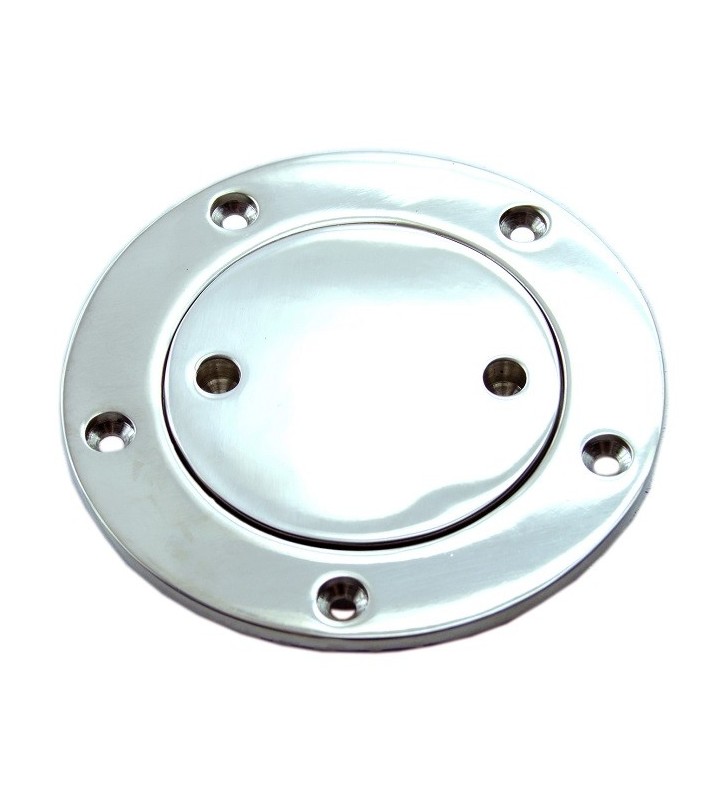 Registro redondo 145mm inox
