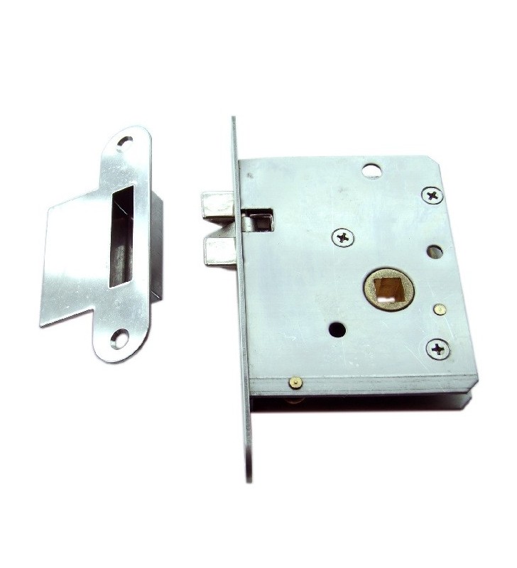 Cerradura de embutir con resbalón antivibratorio F: 144x18