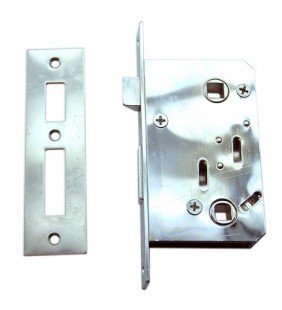 Cerradura de embutir para clavija F: 133x15