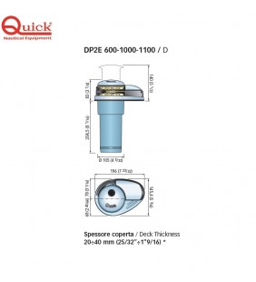 Molinete Prince DPE 500W Quick
