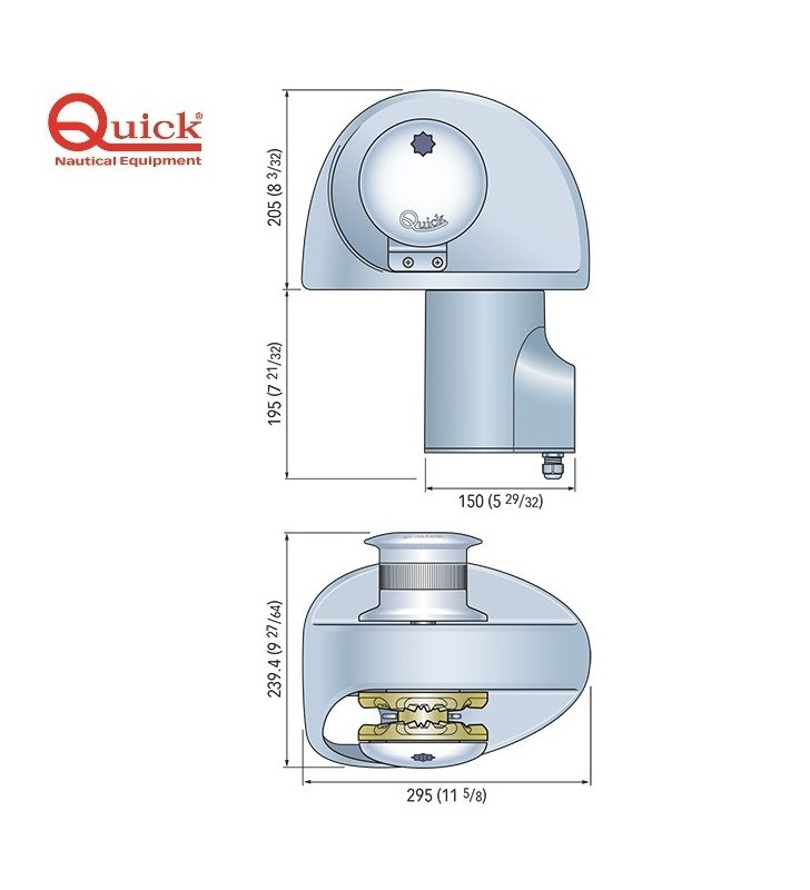 Molinete Eagle E3 1400W Quick