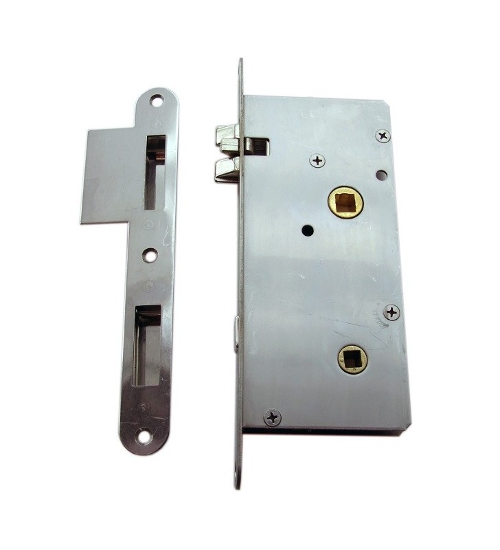 Cerradura de embutir para bombín F: 220X25